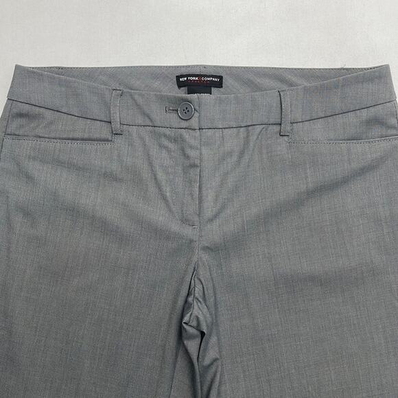 NY & COMPANY Women’s 2 Gray Boot Cut Dress Pant - Picture 1 of 3